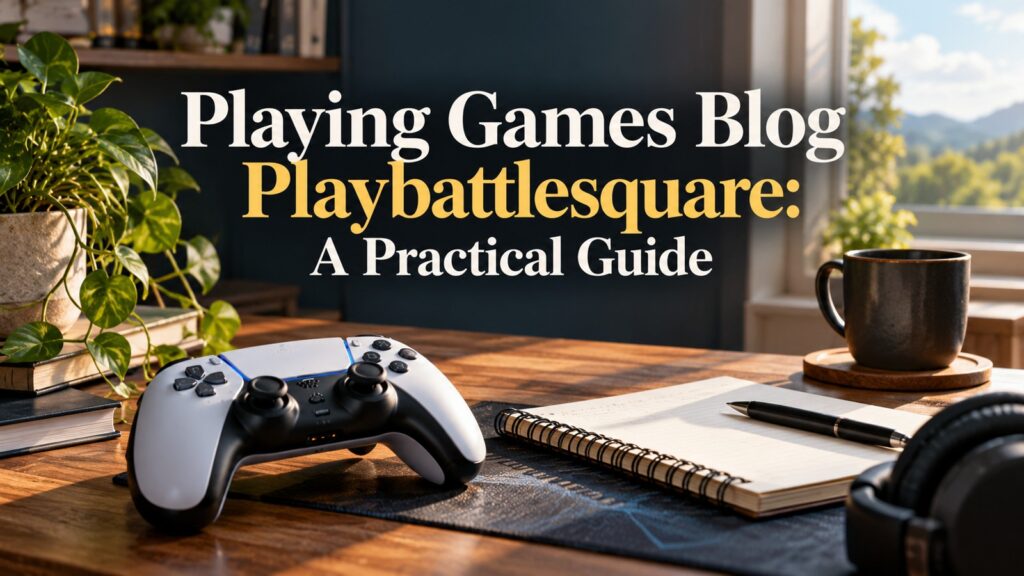 Playing Games Blog Playbattlesquare: A Practical Guide