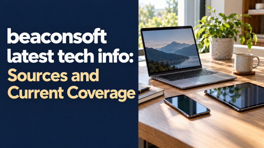 beaconsoft latest tech info: Sources and Current Coverage — editorial featured cover