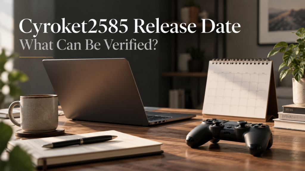 Cyroket2585 Release Date: What Is Actually Confirmed? Editorial cover about checking an unconfirmed software release date