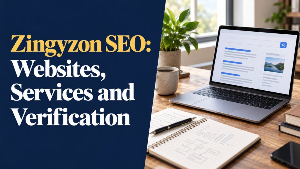 Zingyzon SEO: Websites, Services and Verification — editorial featured cover
